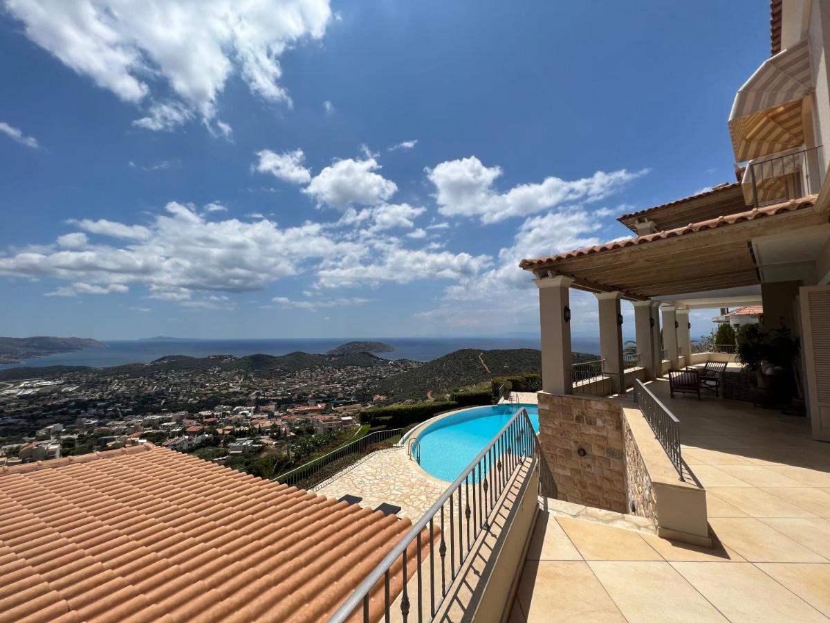 Endless Blue Villa Anavyssos Ngoại thất bức ảnh